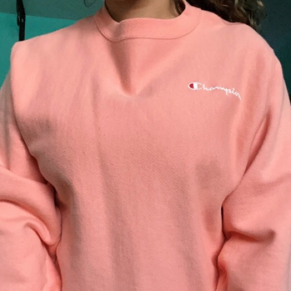 Pink Champion Sweatshirt